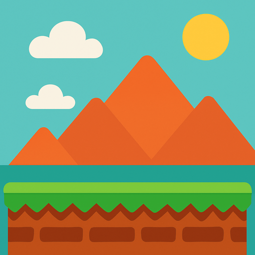 background for game clean minimalist.
In-Game asset.  2d.  High contrast.  No shadows