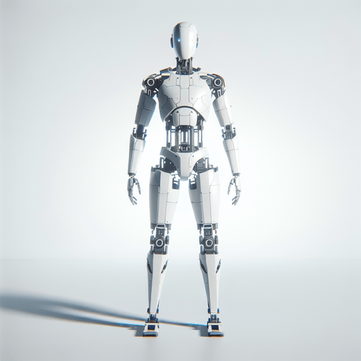 Humanoid robots.
Single Game Texture. In-Game asset. 2d. Blank background. High contrast. No shadows.