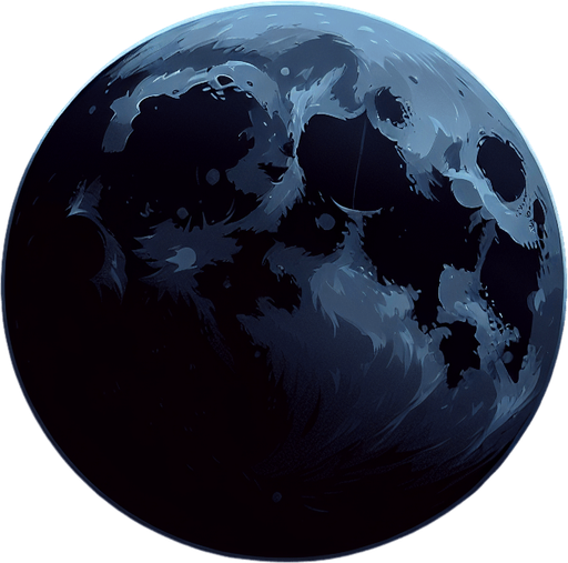 Очень темный фон с облаками и луной реалистичная графика.
Single Game Texture. In-Game asset. 2d. Blank background. High contrast. No shadows.