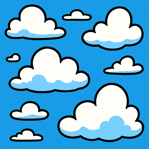 sky.
In-Game asset.  2d.  High contrast.  No shadows