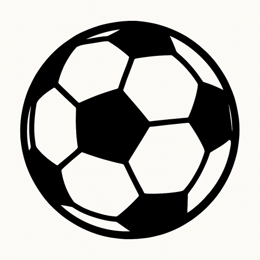 SOCCER BALL.
In-Game asset.  2d.  High contrast.  No shadows