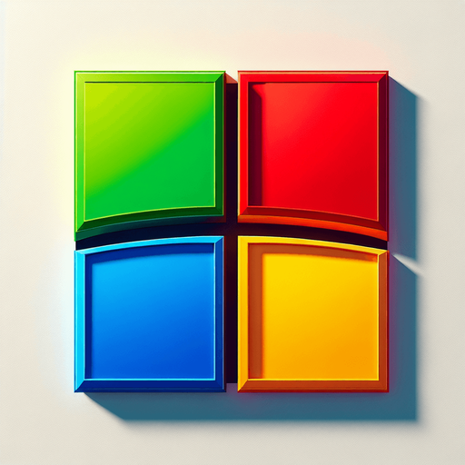 photorealistic windows logo