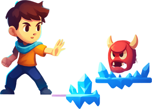 Fullscreen modern App Store landscape banner, 16:9, high definition, for a game titled "Time Freeze" and with the description "A puzzle-action game where pausing is a superpower. Strategically freeze time to navigate hazards, avoid enemies, and collect items while managing your limited pause energy. Plan your moves carefully in this time-bending adventure where stopping the clock is your greatest tool for success.". No text on banner!