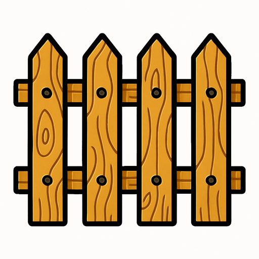 Çit.
In-Game asset.  2d.  High contrast.  No shadows