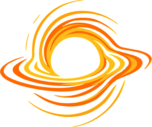 Black hole.
In-Game asset.  2d.  High contrast.  No shadows