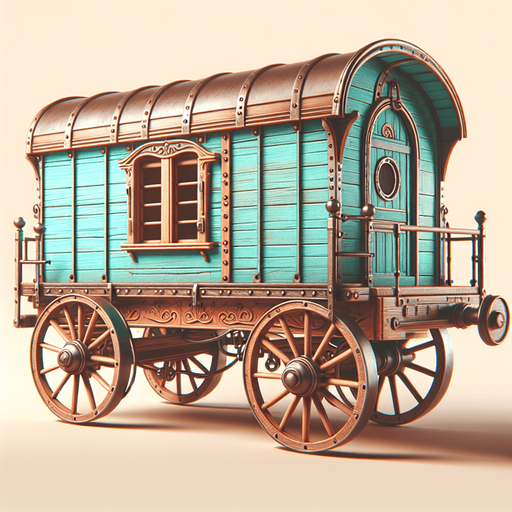 western toy train wagon side profile.
Single Game Texture. In-Game asset. 2d. Blank background. High contrast. No shadows.