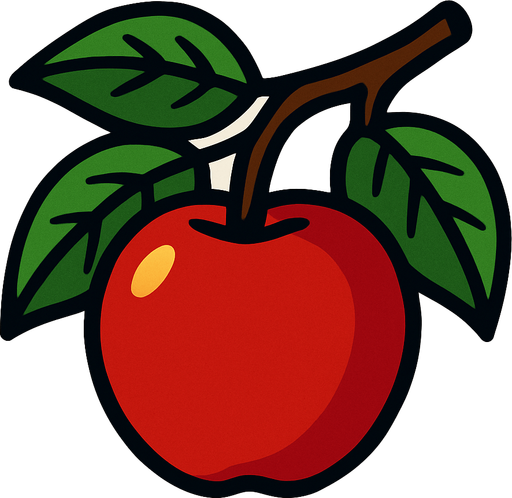 Dalında Meyve.
In-Game asset.  2d.  High contrast.  No shadows