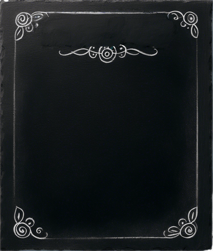 Word "POTION" in chalk in small caps