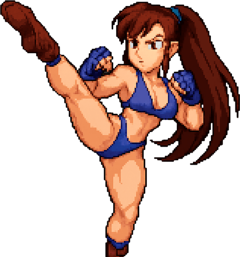high kick attack