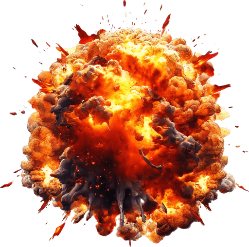 Skull explosion