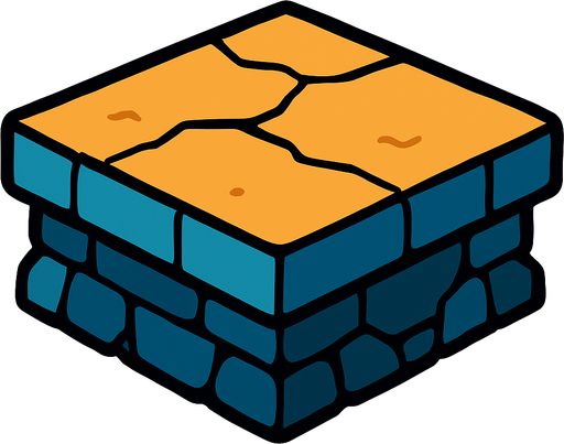 Platform.
In-Game asset.  2d.  High contrast.  No shadows