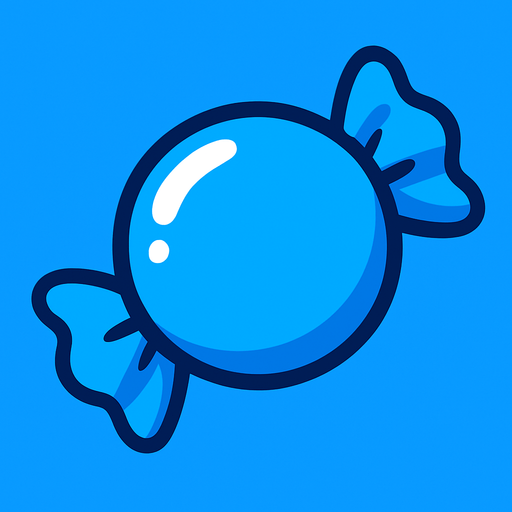 candy_blue.
In-Game asset.  2d.  High contrast.  No shadows