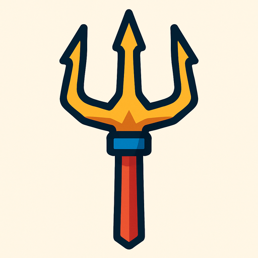 furca.
In-Game asset.  2d.  High contrast.  No shadows