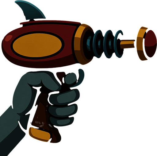 Hand should be holding the gun by the Handle