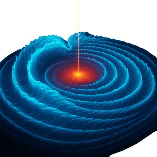 Variation hologram neon shockwave projection glowing tsunami wave expanding circles 3d waves