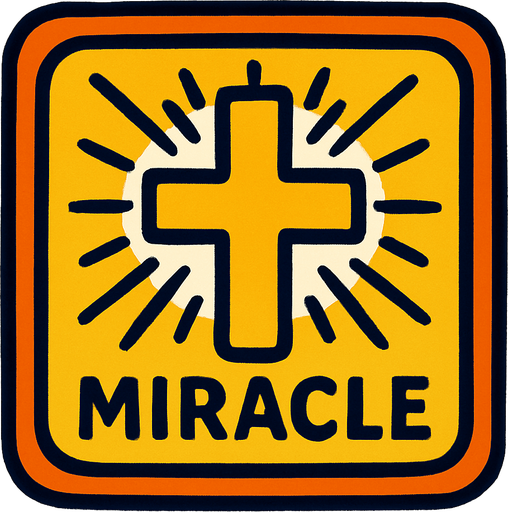 random miracle token.
In-Game asset.  2d.  High contrast.  No shadows