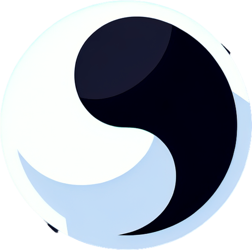 Black circle white outline. Blue background.
Single Game Texture.  In-Game asset.  2d.  Blank background.  High contrast.  No shadows