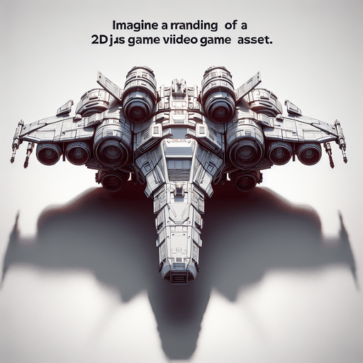 Space craft in facing forward.
Single Game Texture.  In-Game asset.  2d.  Blank background.  High contrast.  No shadows