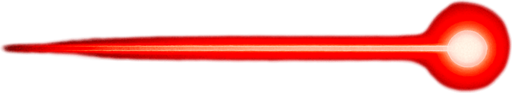 red laser beam.
In-Game asset.  2d.  High contrast.  No shadows