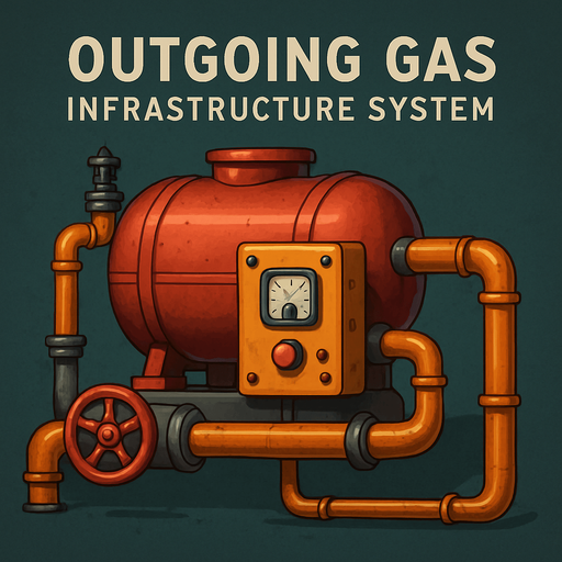 outgoing gas infrastructure system.
In-Game asset