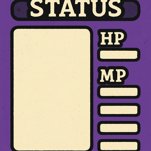 statusMenuBackground.
In-Game asset.  2d.  High contrast.  No shadows