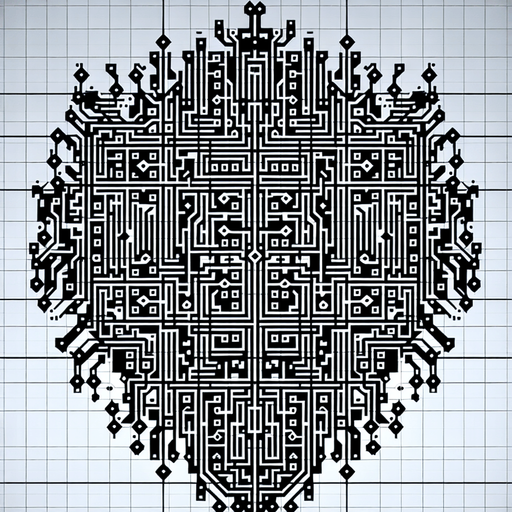 A shield shape formed from a 1's and 0's matrix pattern (like circuitry). Some lines of the grid could be missing or 'glitching' out, suggesting attacks passing through harmlessly.
Single Game Texture.  In-Game asset.  2d.  Blank background.  High contrast.  No shadows