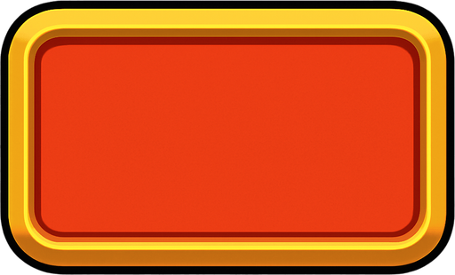 Empty button.
In-Game asset.  2d.  High contrast.  No shadows