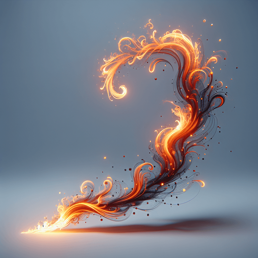 Fire partical trail.
Single Game Texture. In-Game asset. 2d. Blank background. No shadows.