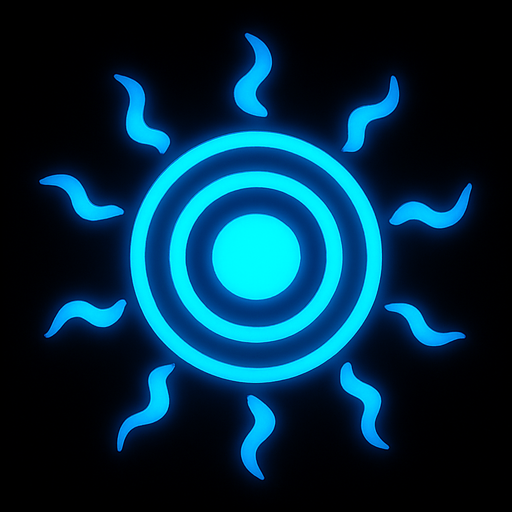 auraBlue top view.
In-Game asset.  2d.  High contrast.  No shadows