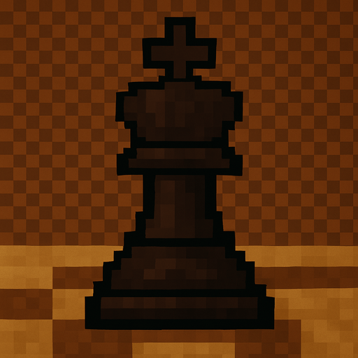 Make king dark brown color