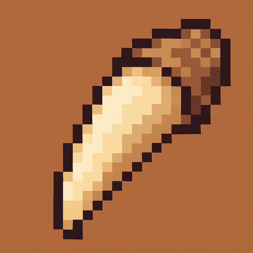 wolf fang 2d pixel art high quality.
In-Game asset.  2d.  High contrast.  No shadows