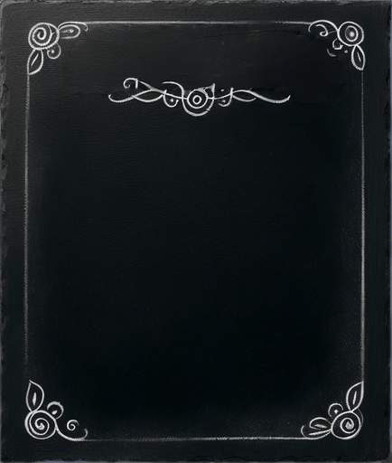 Text "POTION" handwritten in chalk