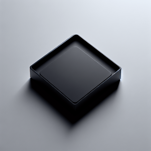 an empty black popup UI.
UI