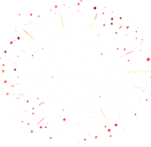 Красные маленькие искры.
Single Game Texture. In-Game asset. 2d. Blank background. High contrast. No shadows.