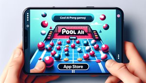 cool ai pong game