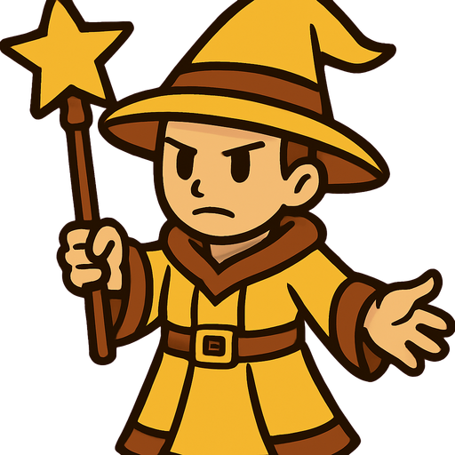 Cambiar la esfera por una estrella y usar el diseño de varita de, cuarto asset