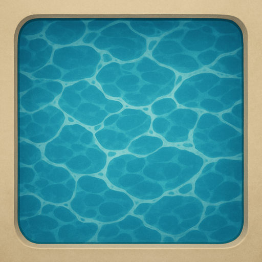 water tile just water and top viewing.
In-Game asset.  2d