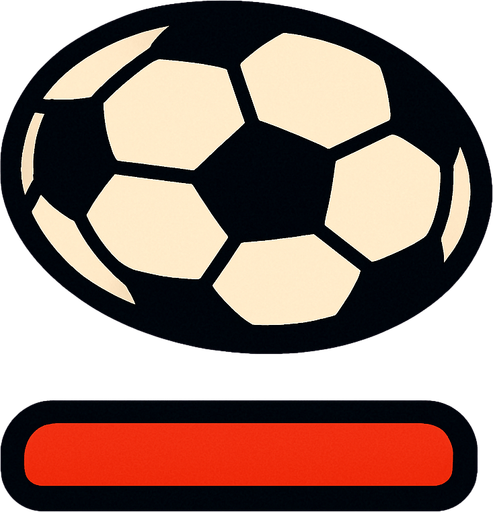 basit görünümli futbol topu küreğe çarptığında normal oval top şeklini alan.
In-Game asset.  2d.  High contrast.  No shadows