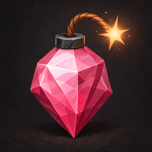 Kristal olarak bi bomba bonusu icin bir gem olustur