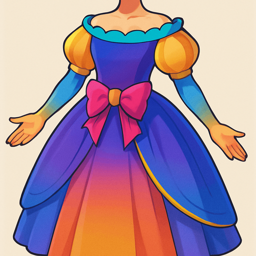 colorful and diffrerent princes style