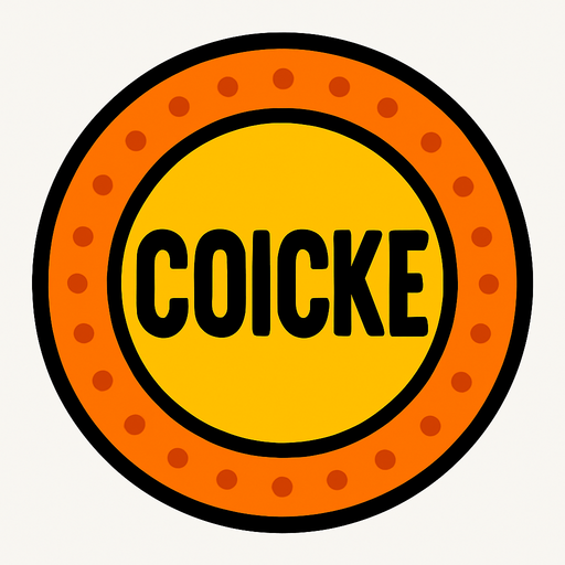 coicke.
In-Game asset.  2d.  High contrast.  No shadows