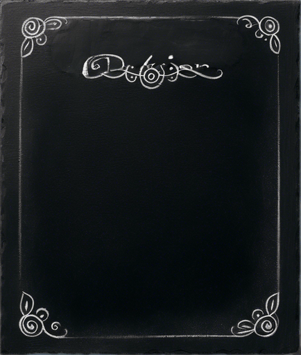 Word "POTION" in chalk