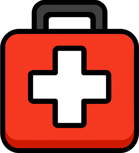 healty pack middle white plus.
In-Game asset.  2d.  High contrast.  No shadows