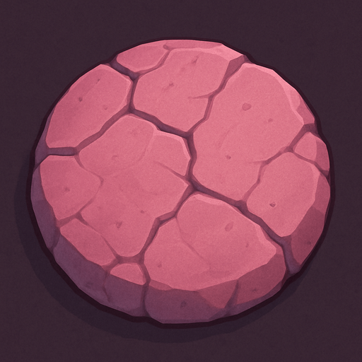 pink stone round.
In-Game asset