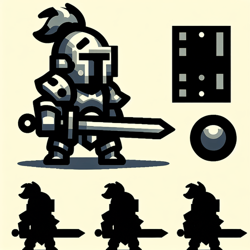 savaşçı karikatür şeklinde.
Single Game Texture.  In-Game asset.  2d.  Blank background.  High contrast.  No shadows