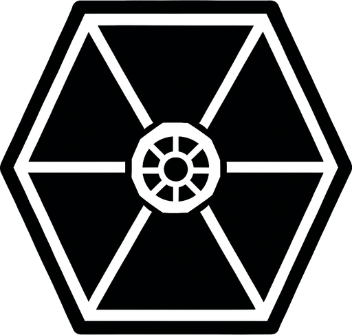 Tie fighter wing.
In-Game asset.  2d.  High contrast.  No shadows