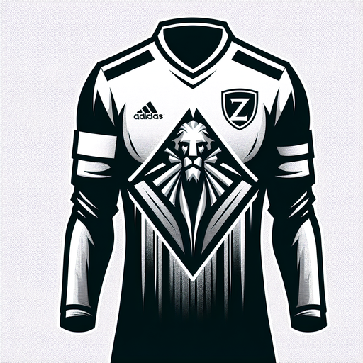 ЛОГОТИП НА ИГРОКЕ СВЕРХУ ФУТБОЛЬНОГО КЛУБА ЗЕНИТ.
Single Game Texture. In-Game asset. 2d. Blank background. High contrast. No shadows.