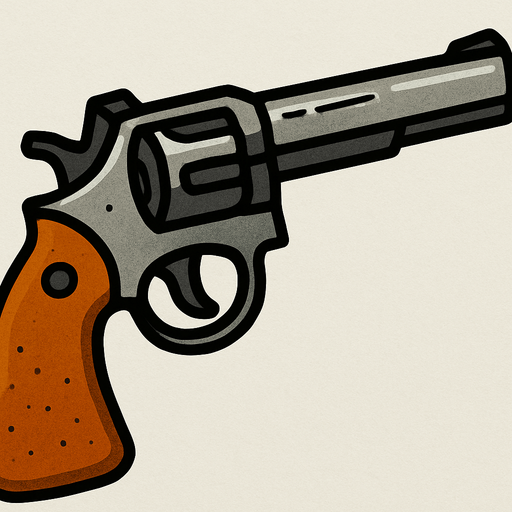 a 2d revolver without firing effect