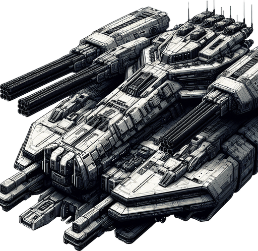battle ship scifi scifi black canon base

Single Game Texture.  In-Game asset.  2d.  Blank background.  High contrast.  No shadows