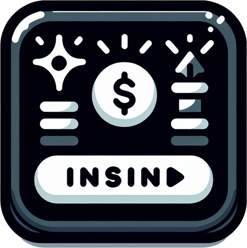 Investment button.
Single Game Texture.  In-Game asset.  2d.  Blank background.  High contrast.  No shadows